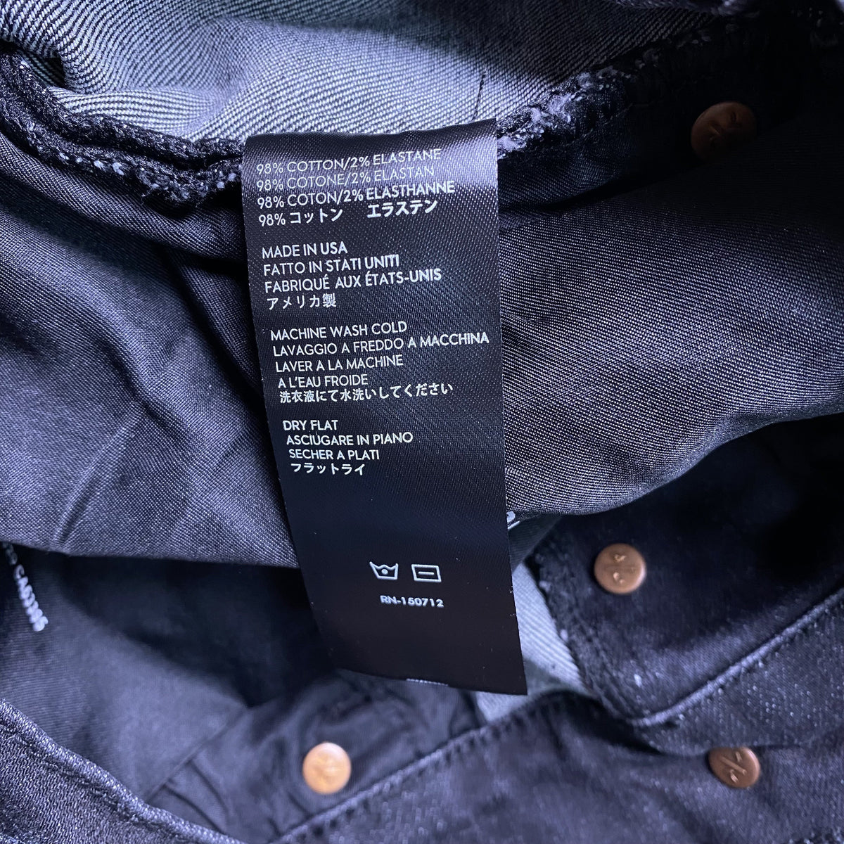 Jeans slim del marchio Purple