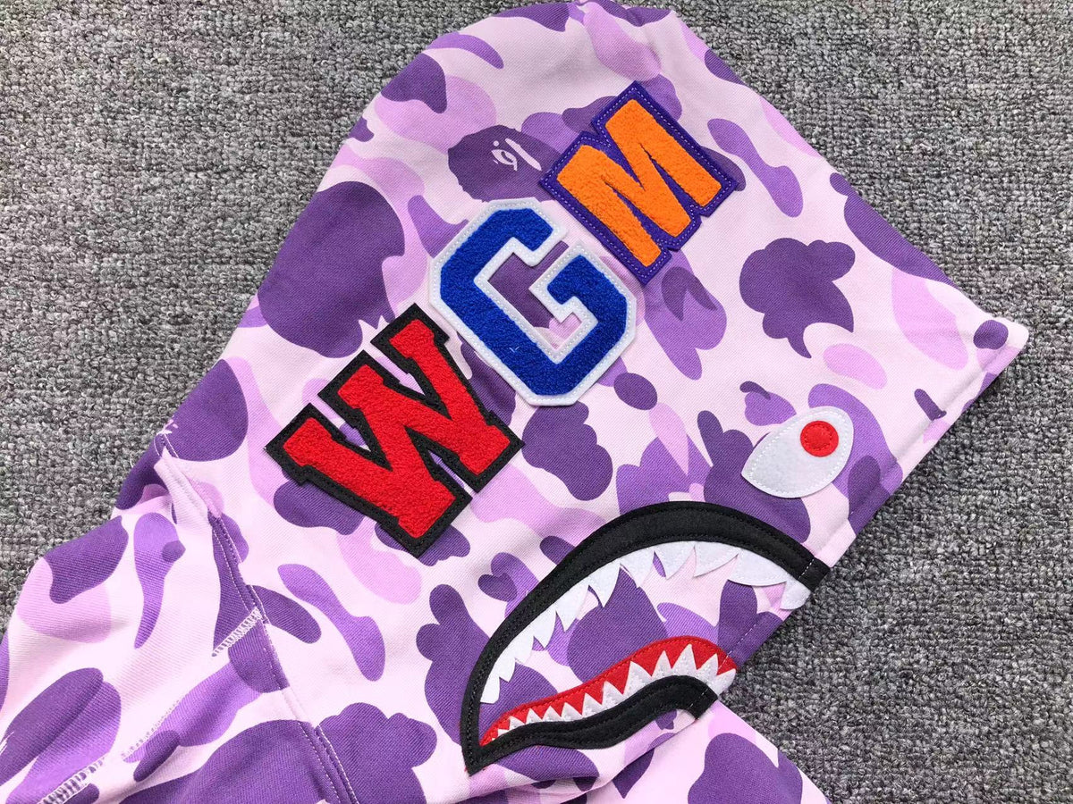 Felpa con cappuccio Bape