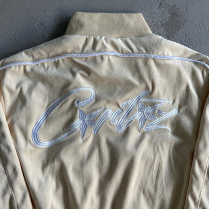 Corteiz Velvet Trackset Creme 