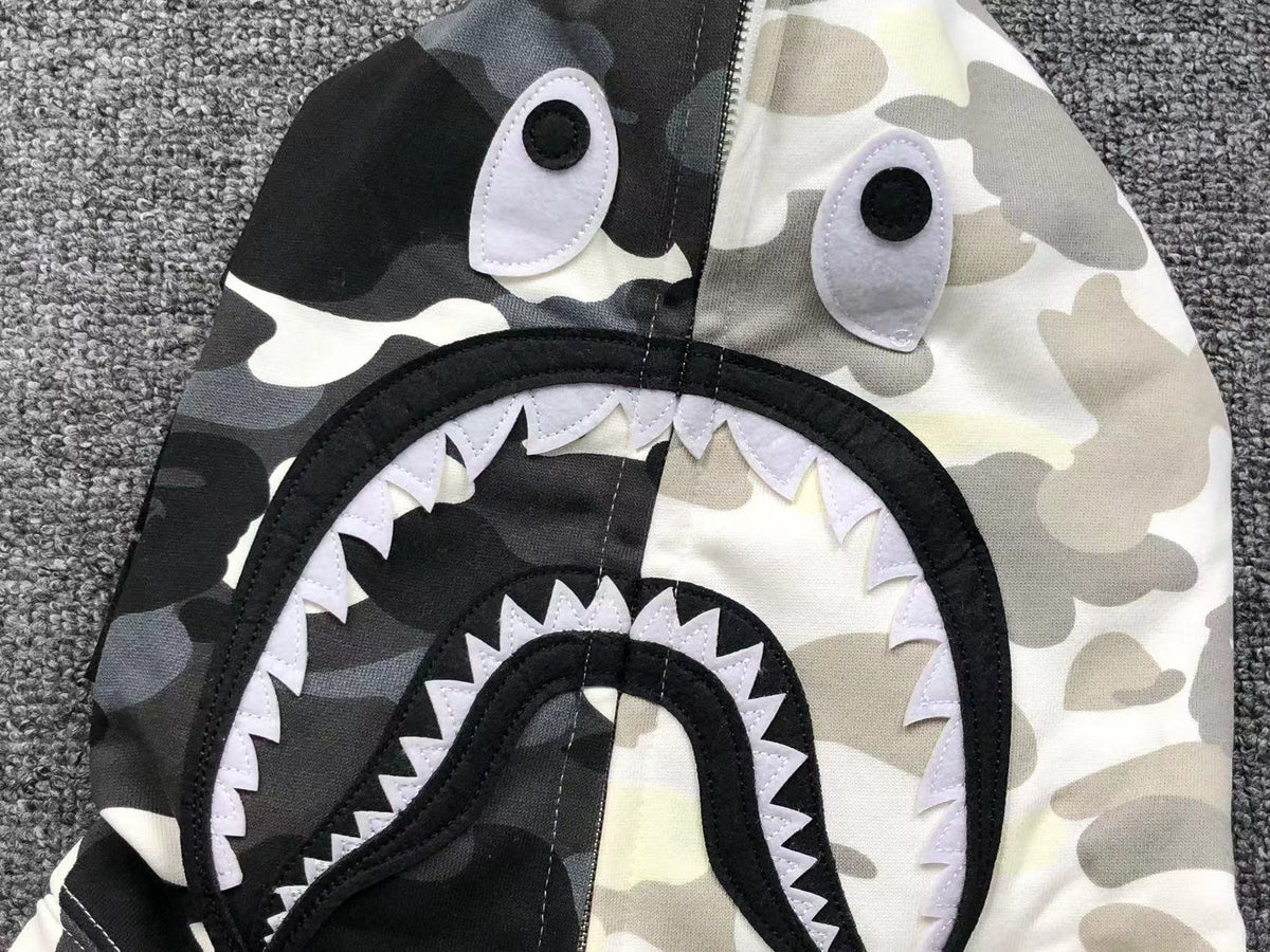 Felpa con cappuccio Bape