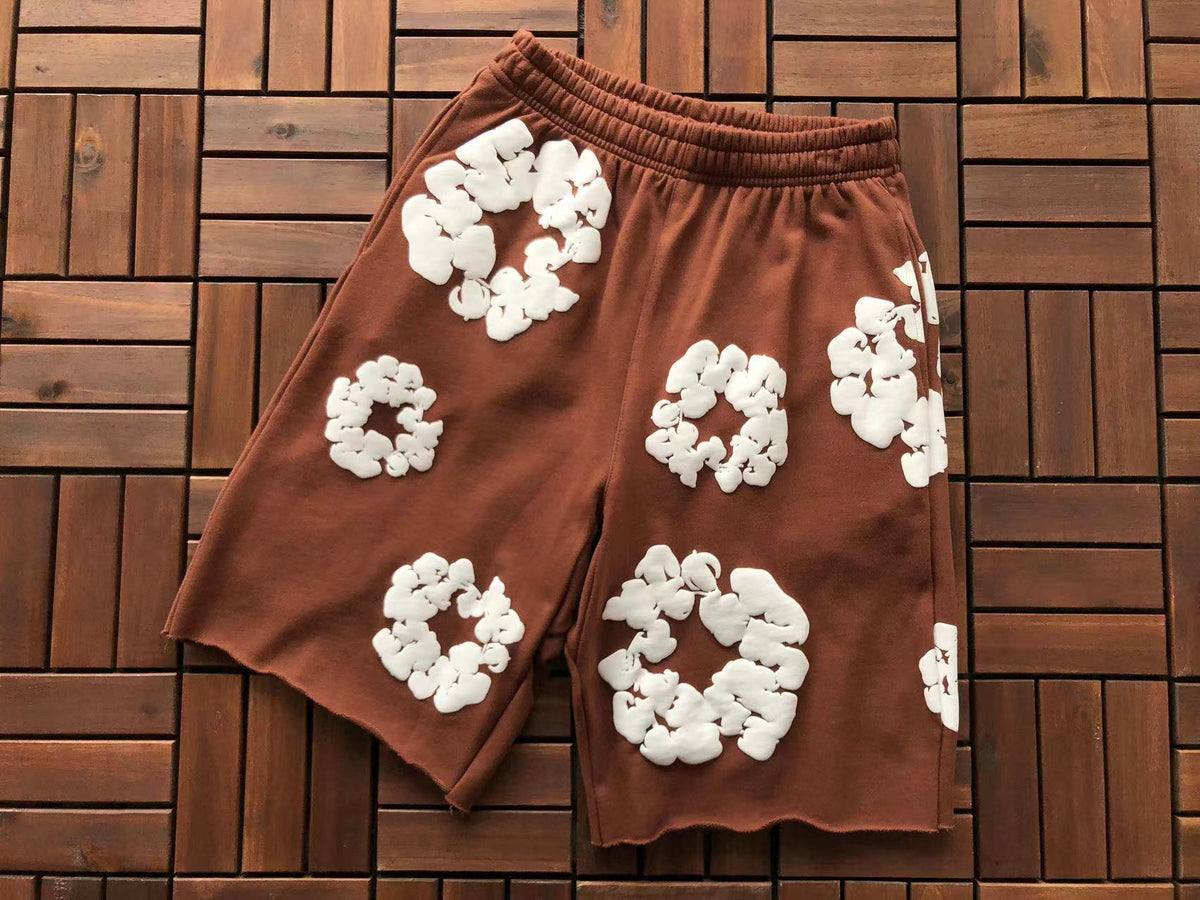 Denim Tears – Shorts mit Baumwollkranz