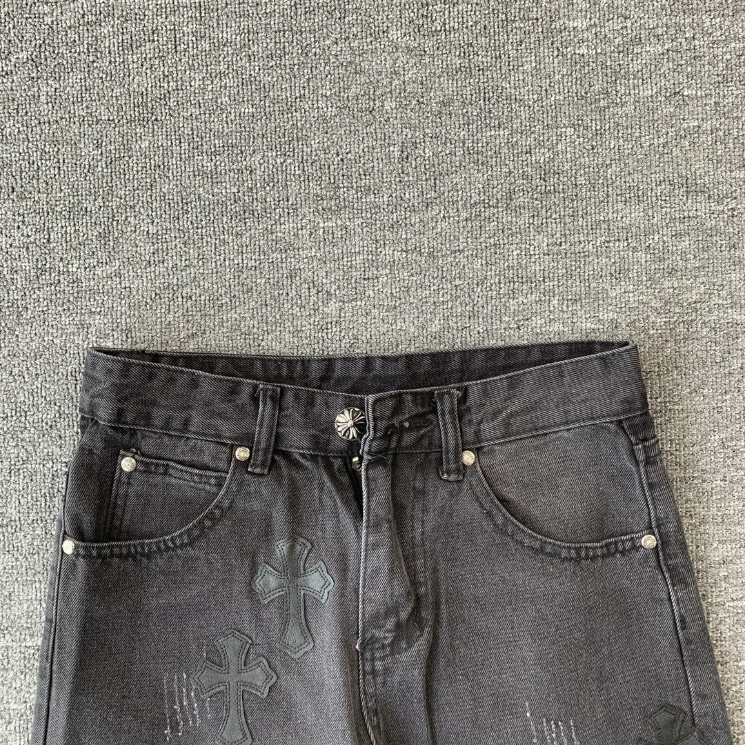 Pantaloni in jeans Chrome Hearts