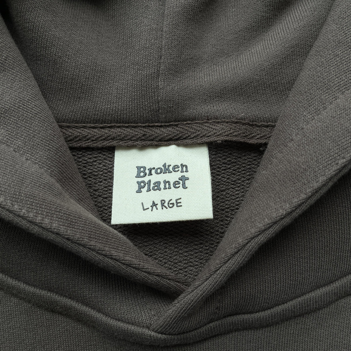 Felpa con cappuccio Blue Planet Market di Broken Planet 