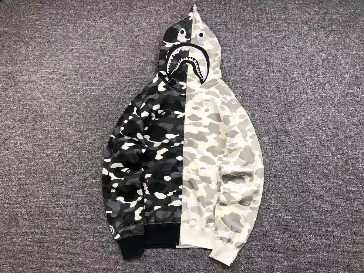 Felpa con cappuccio Bape