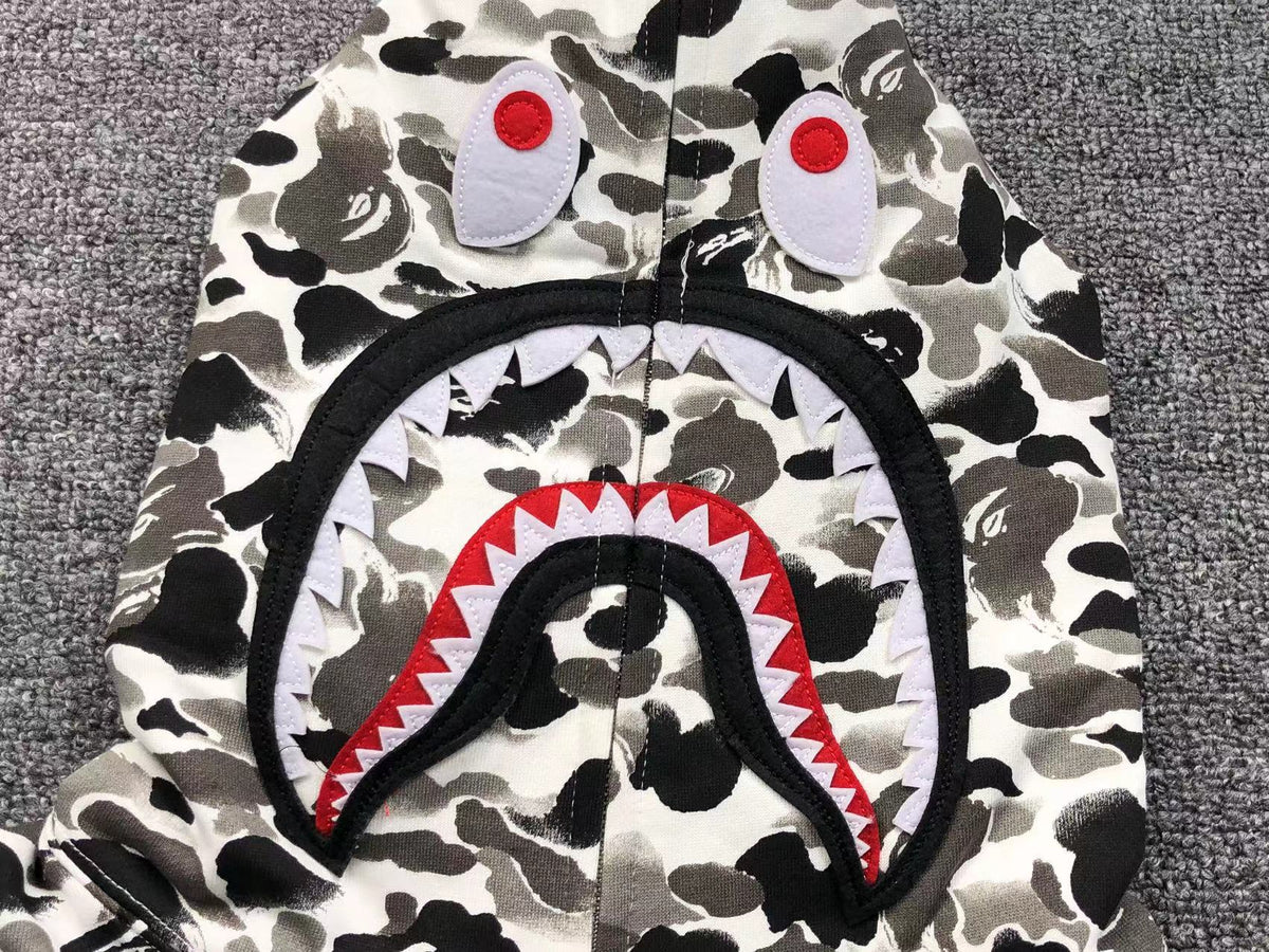 Felpa con cappuccio Bape