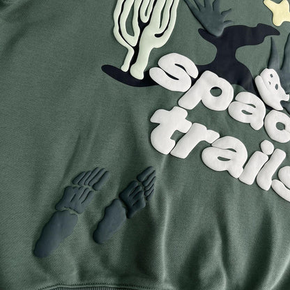 Hoodie mit Weltraumpfaden von Broken Planet 