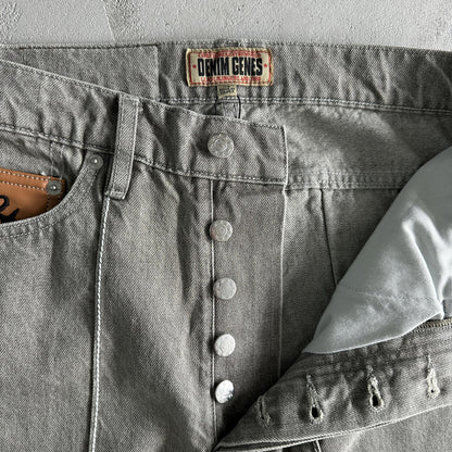 Corteiz Denim Jeanshose Grau