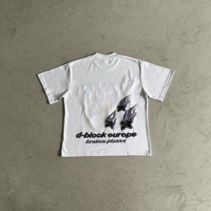 Gebrochener Planet Rolling Stone T-Shirt 