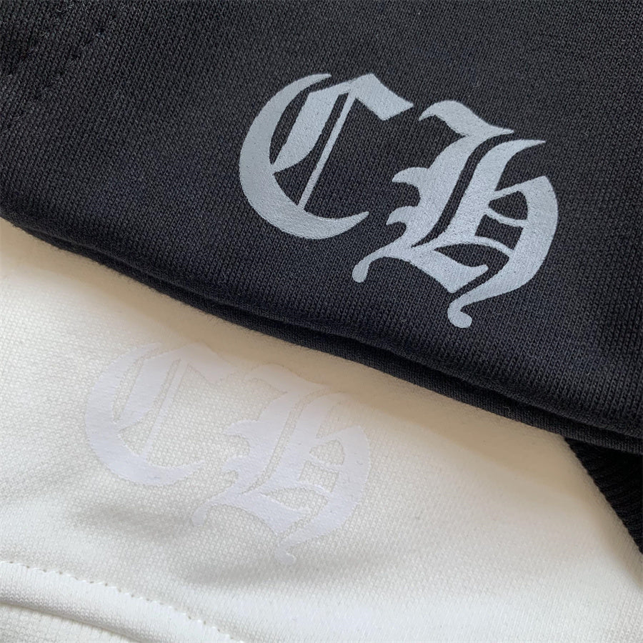 Felpa con cappuccio e zip Chrome Hearts
