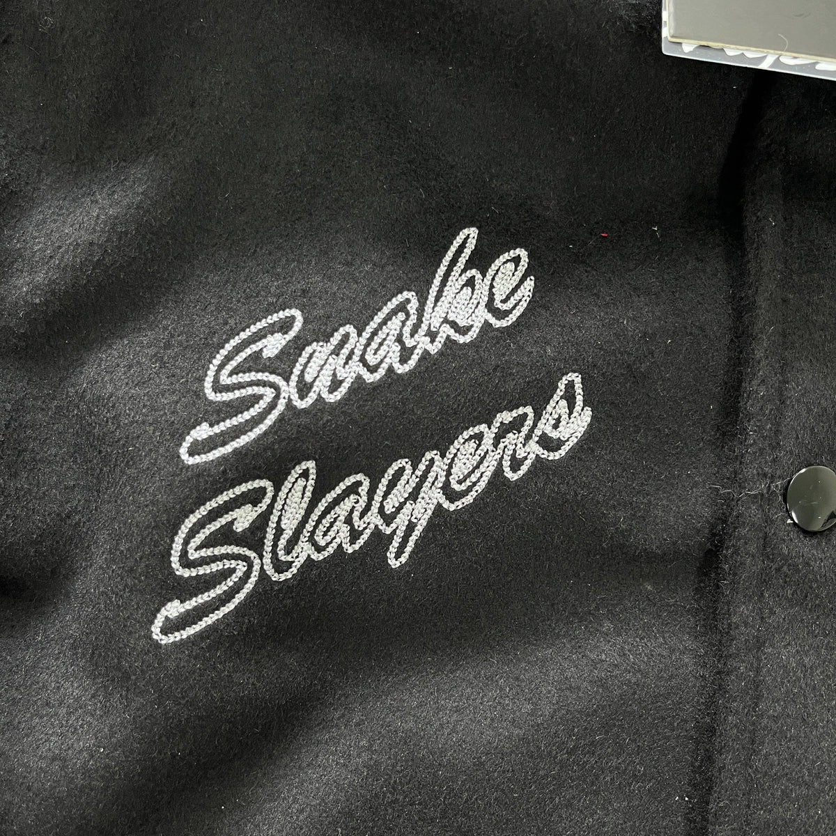 Trapstar Varsity Jacke Couro Legítimo