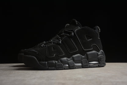 Nike Air More Uptempo "Relective" Schwarz