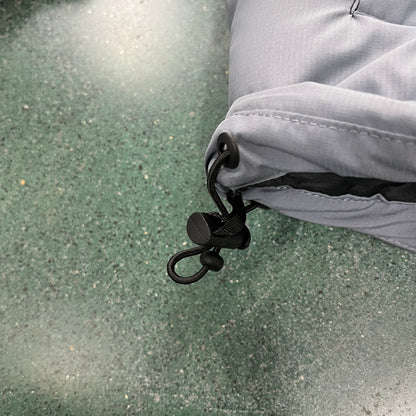 Trapstar Pufferjacke Decoded mit Kapuze Schwarz-Farbverlauf 