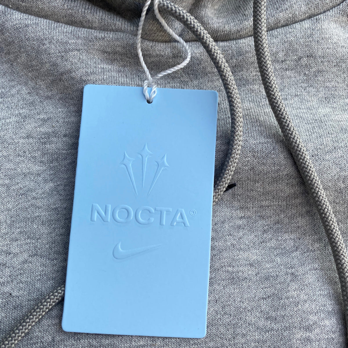 Felpa con cappuccio Nike x Nocta grigia 