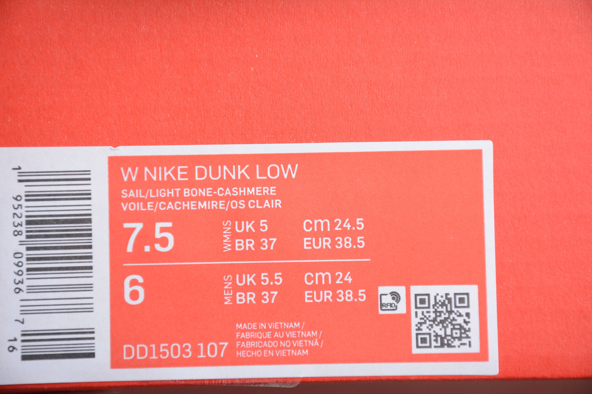 Nike Dunk Low Light Bone 