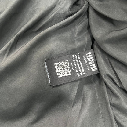 Trapstar Pufferjacke Decoded mit Kapuze Schwarz-Farbverlauf 