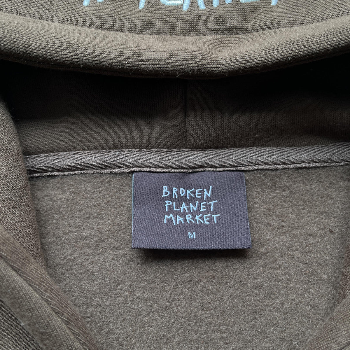 Felpa con cappuccio e zip Artico del Broken Planet Market 