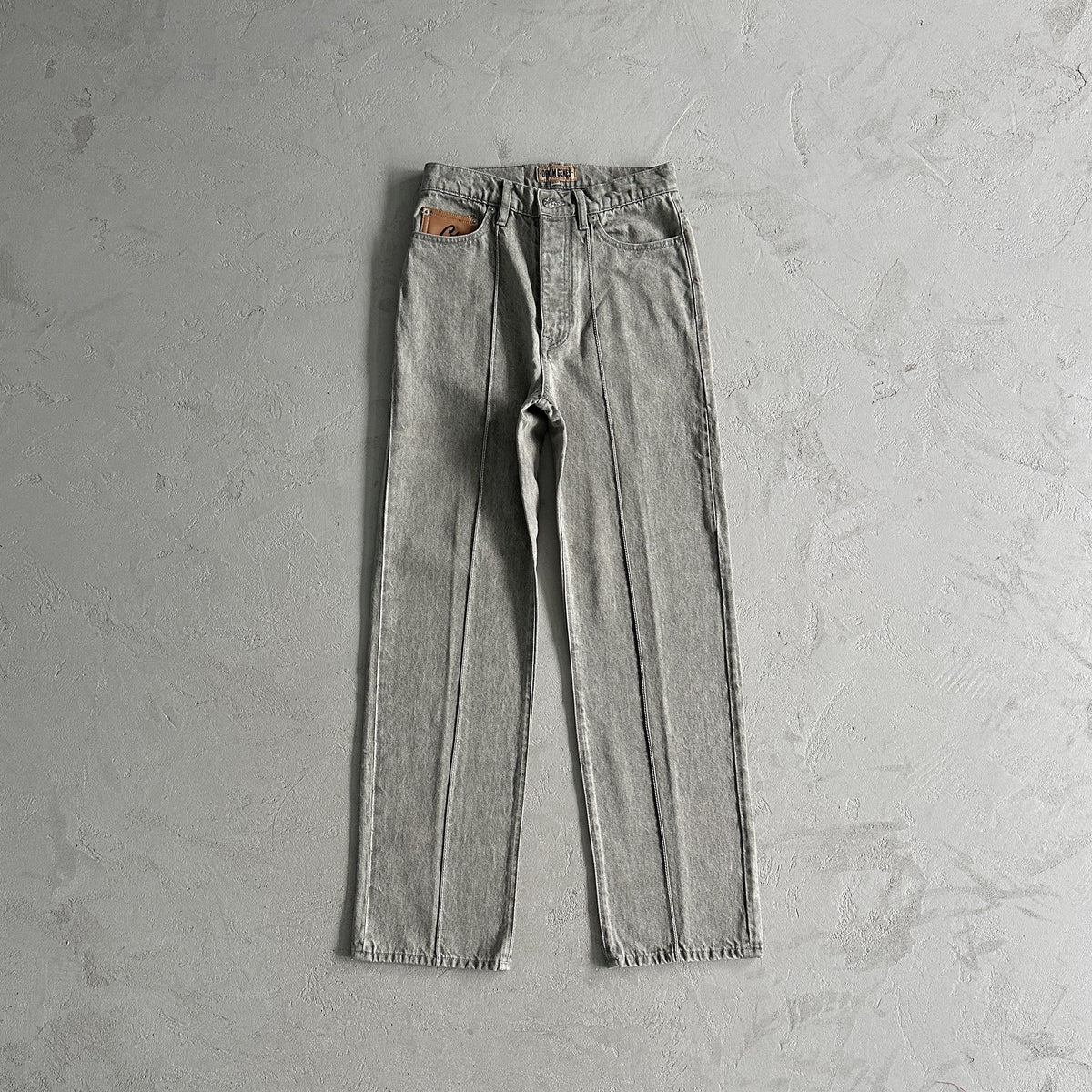 Corteiz Denim Jeanshose Grau