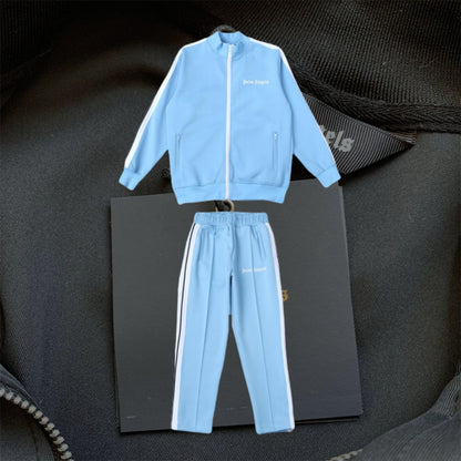 Palm Angels Anzug Baby Blau 