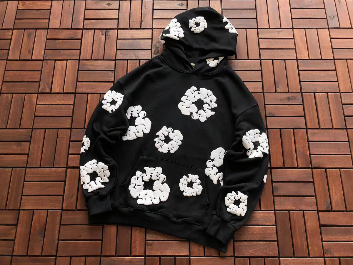 Denim Tears – Kapuzenpullover „The Cotton Wreath“