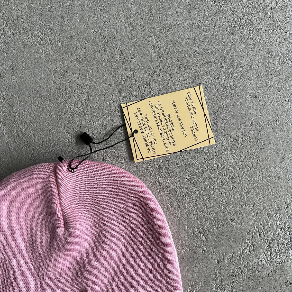 Corteiz Dämon bestickte Beanie-Mütze