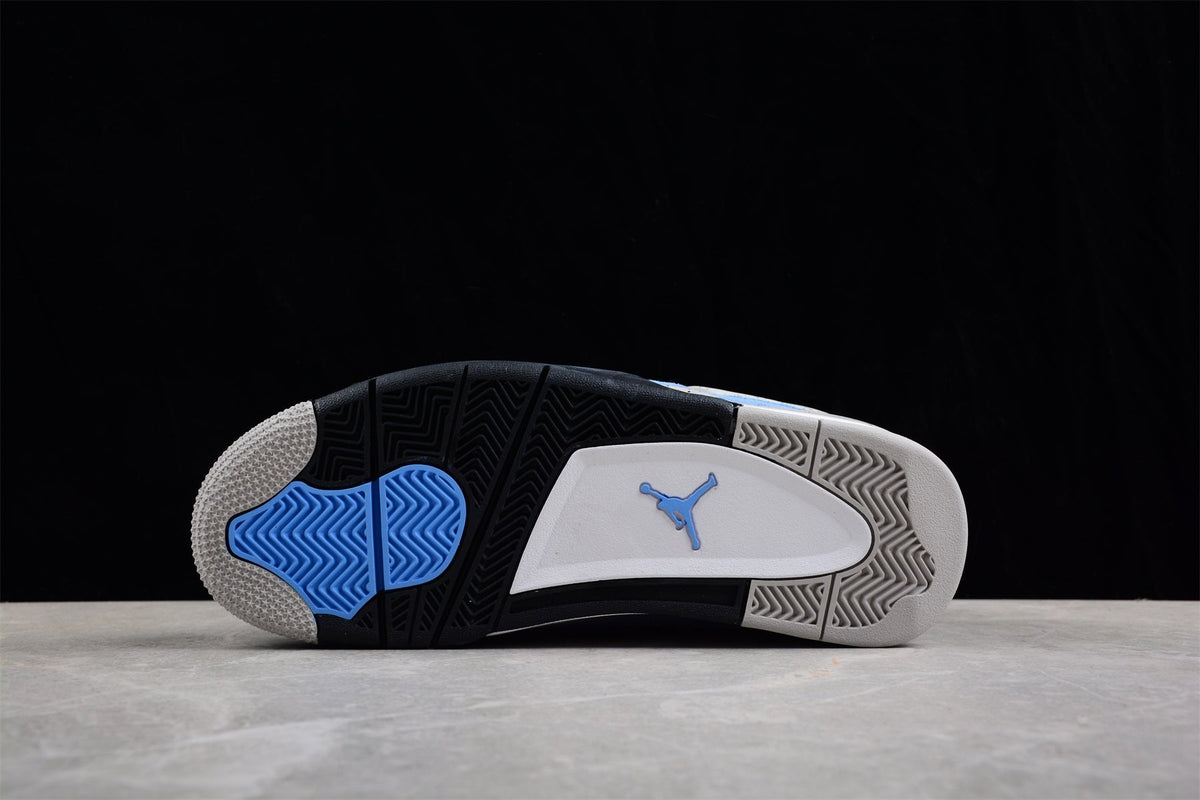 AIR JORDAN 4 RETRO "UNIVERSITY BLUE" BLAU 
