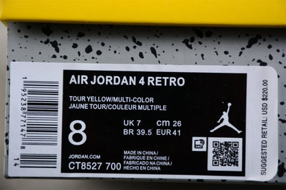 Air Jordan 4 Lightning 