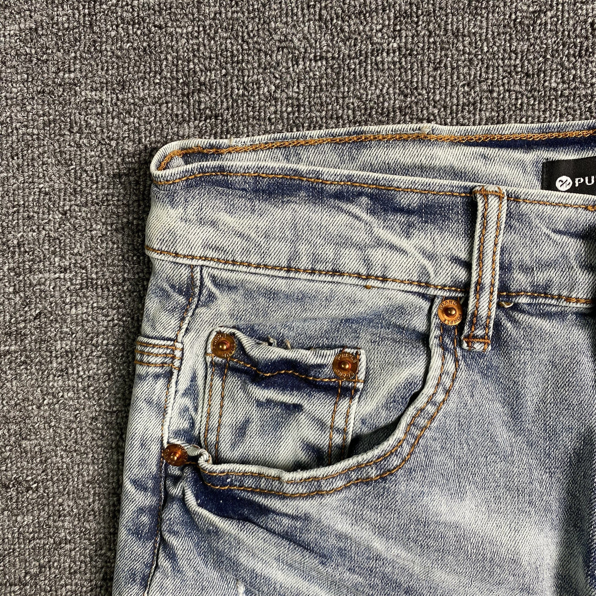 Jeans slim del marchio Purple