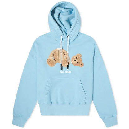 Palm Angels – Kapuzenpullover mit Bären-Print