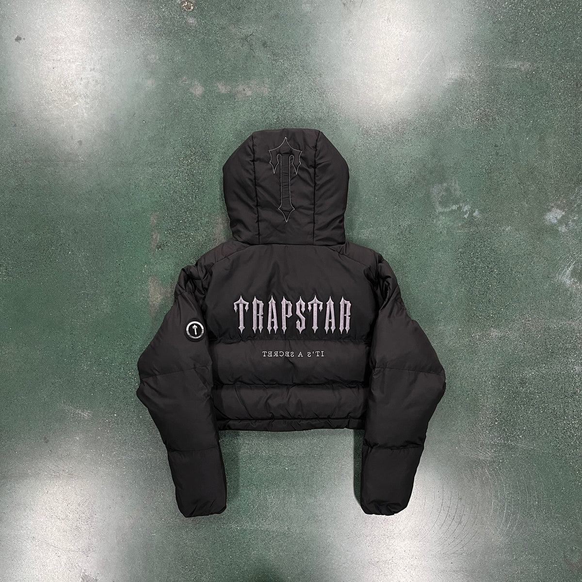 Giacca imbottita Trapstar da donna con cappuccio decoded