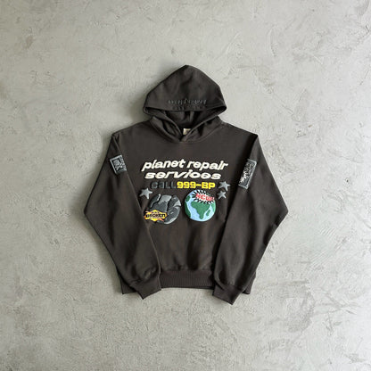 Felpa con cappuccio Broken Planet Repair Services 
