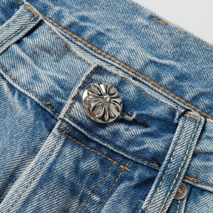 Pantaloni jeans Chrome Hearts x Levi's