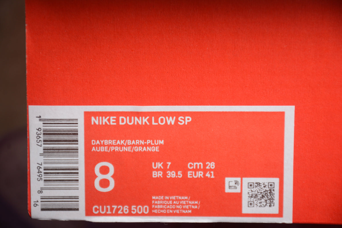 Nike Dunk Low Retro Vol. 1 SP Pflaume 