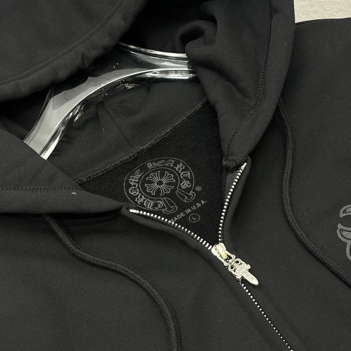 Felpa con cappuccio Chrome Hearts