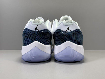 Jordan 11 Low "Navy Snakeskin"