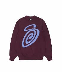 Maglione lavorato a maglia Stussy