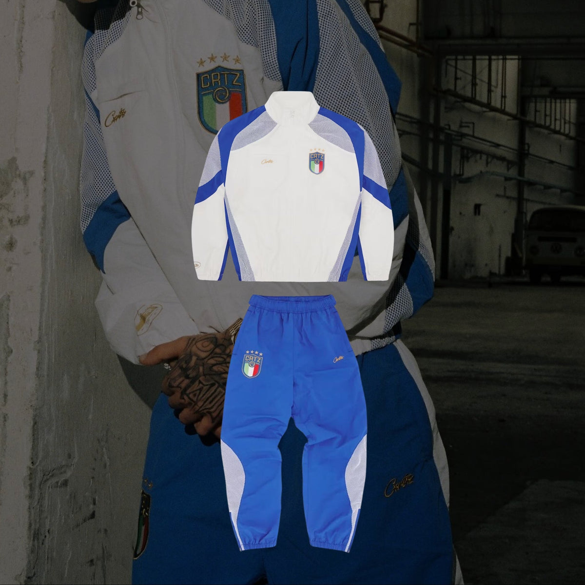 Corteiz x Italia Trainingsanzug