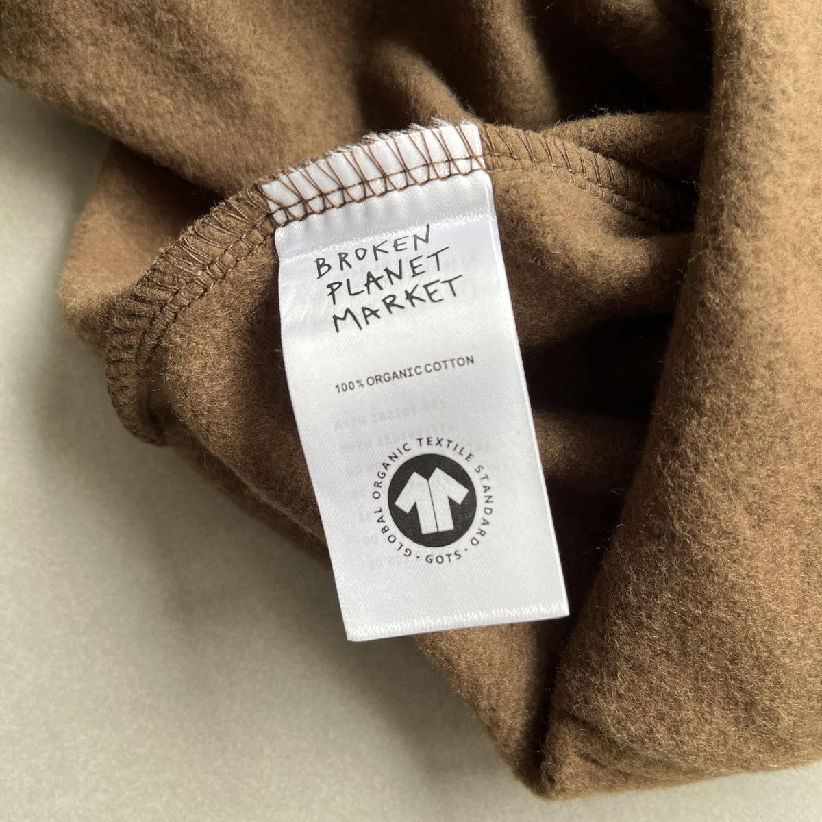 Felpa con cappuccio e zip Artico del Broken Planet Market 