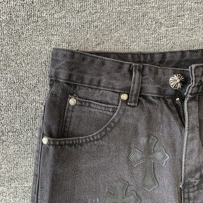 Pantaloni in jeans Chrome Hearts