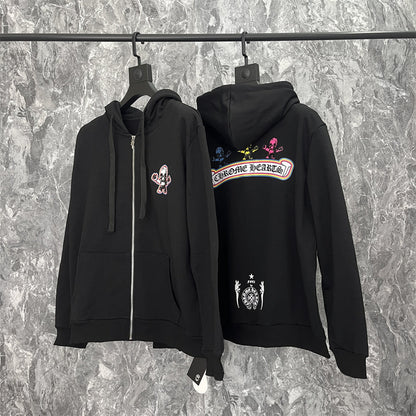 Felpa con cappuccio Chrome Hearts