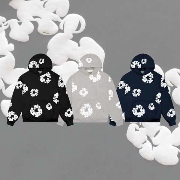 Denim Tears – Kapuzenpullover „The Cotton Wreath“
