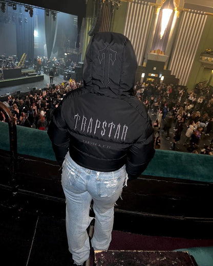 Giacca imbottita Trapstar da donna con cappuccio decoded