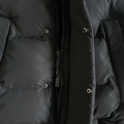 Giacca imbottita con cappuccio Trapstar Decoded 2.0 Nero / Infrarosso 