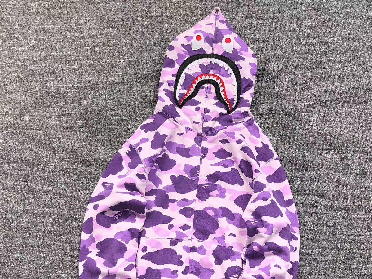 Felpa con cappuccio Bape