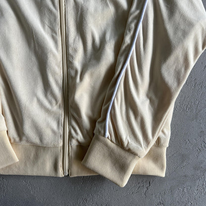 Corteiz Samtjacke Creme