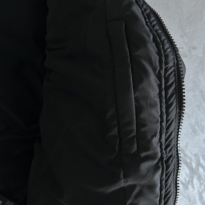 Giacca imbottita con cappuccio Trapstar Decoded 2.0 Nero / Infrarosso 