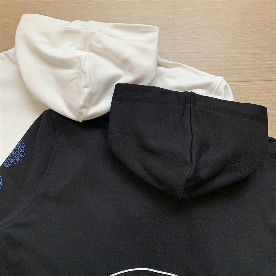 Felpa con cappuccio e zip Chrome Hearts