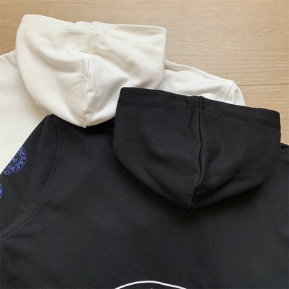 Felpa con cappuccio e zip Chrome Hearts