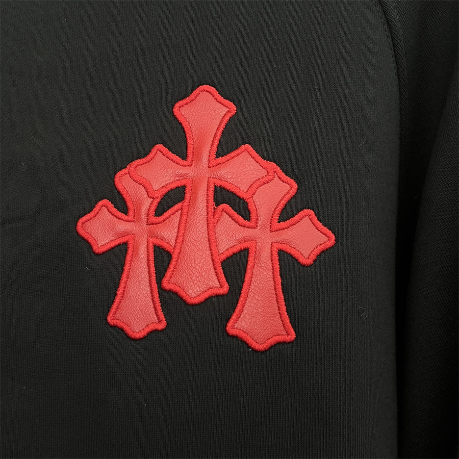 Felpa con cappuccio Chrome Hearts