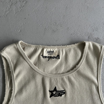 Broken Planet Herren Gewaschenes Ribbde Tanktop