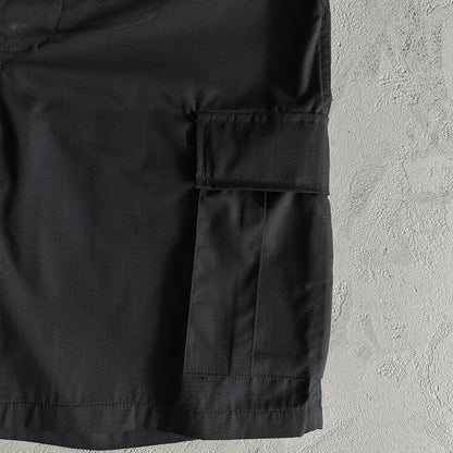 Corteiz – Schwarze Cargo-Shorts